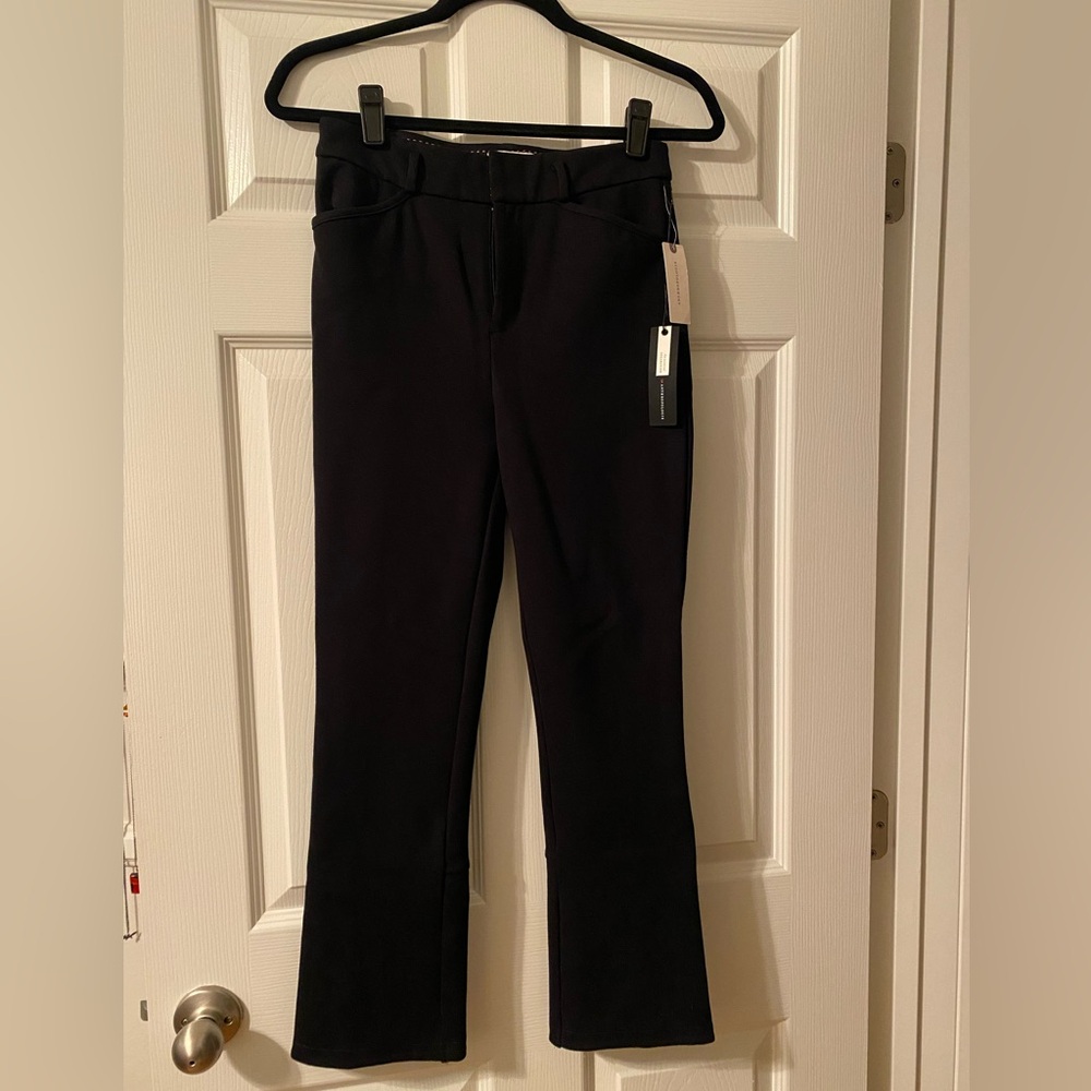 Anthropologie Essential Collection split cuff trousers